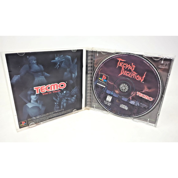 Tecmos Deception: Invitation to Darkness PlayStation 1 Tested works READ - Picture 2 of 4